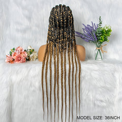 Synthetic Braided Full Lace Wigs 11 Braids Twisted Wigs