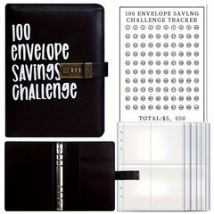 100 Envelopes Challenge Binder Password Lock