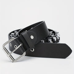 Alloy Buckle PU Bullet Belt For Men