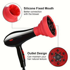 Universal Hair Diffuser Folding Retractable Silicone Hood Hairdressing Dryer