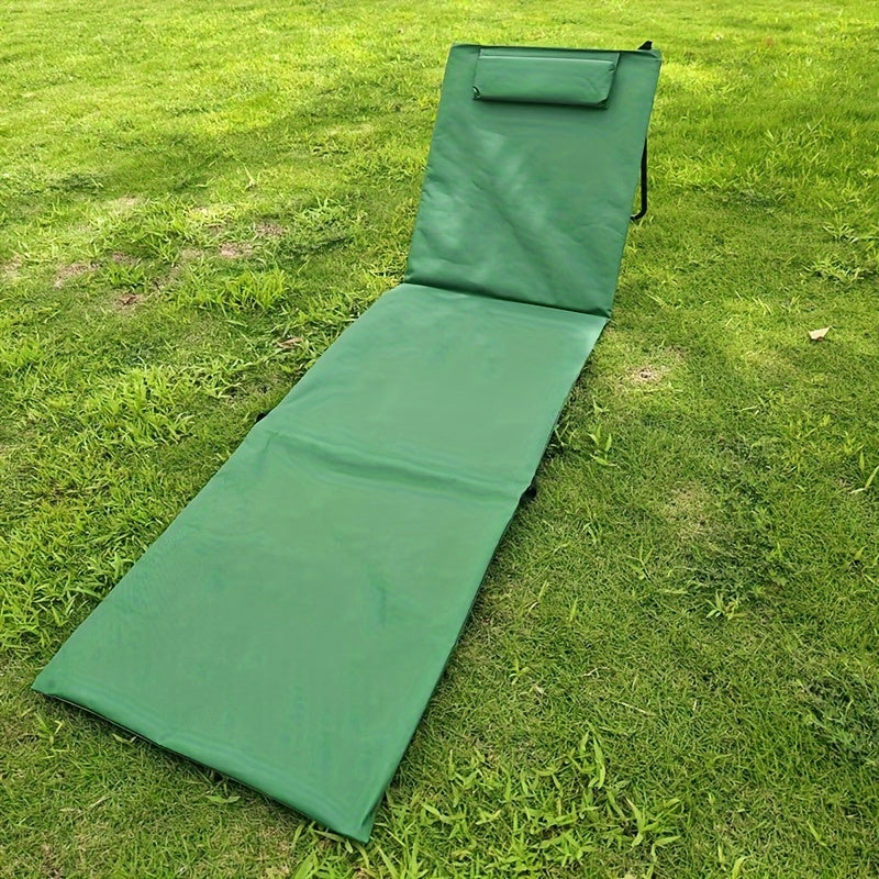 Portable Foldable Beach Mat Camping Seat with Storage Bag