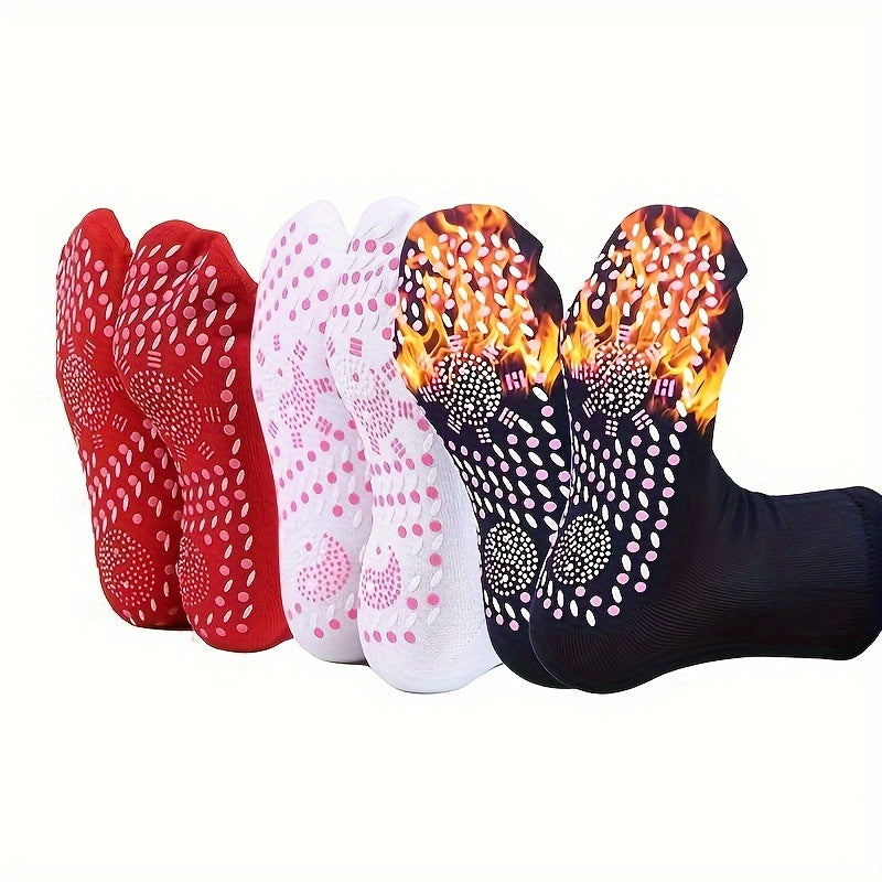 Solid Warm Socks - Comfy & Soft Mid Tube Women's Stockings