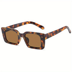Men's Vintage Mixed Sunglasses Square Frame Eyewear For Holiday Party