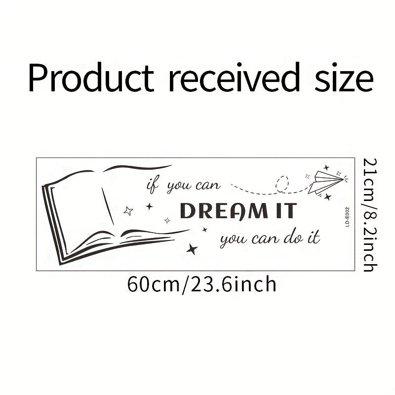 Dream It You Can Do It Wall Decals - Office Bedroom Sign Decor