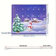 Xmas Bracelet Advent Calendar for Girls, DIY Jewelry Making Kit Gift