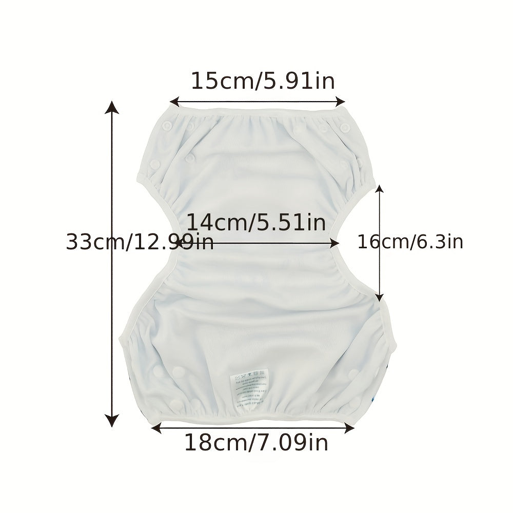 Adjustable Reusable Swim Diaper for Toddlers 9-36 Months