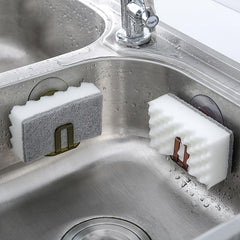 Suction Cup Sponge Rack Sink Drain Kitchen Storage Organizer