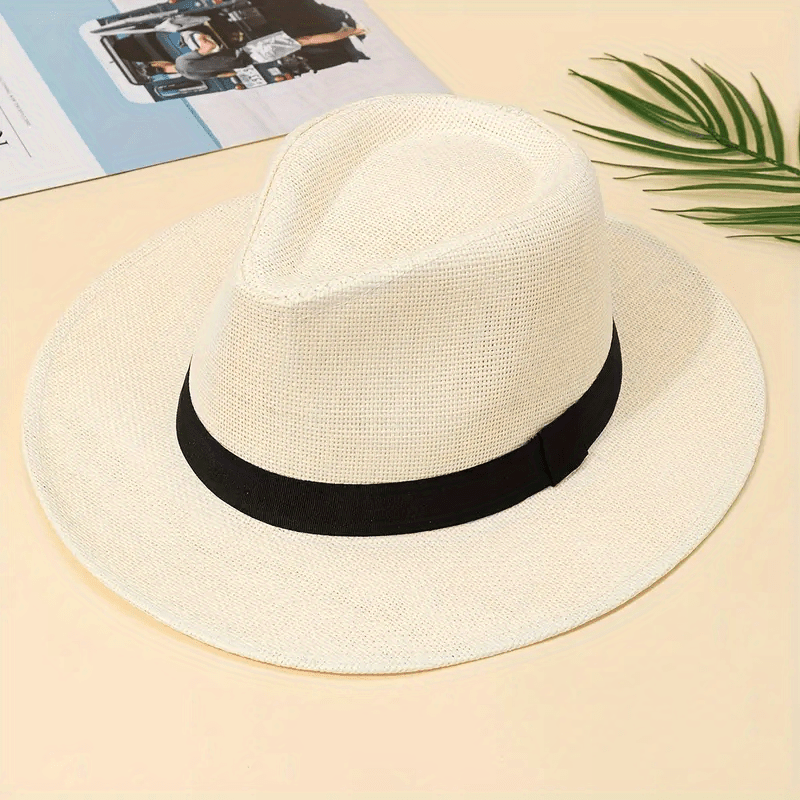 Multicolor Summer Straw Hat Sun Protection