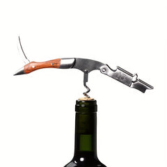 Professional Waiters Corkscrew Wine Opener Leather Case
