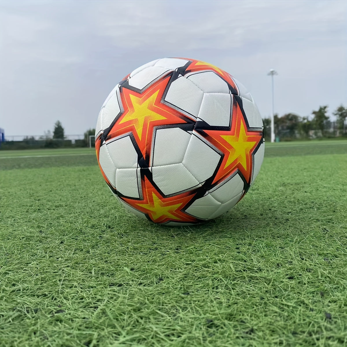 High Thickened PU Football Hand stitched Soccer Ball