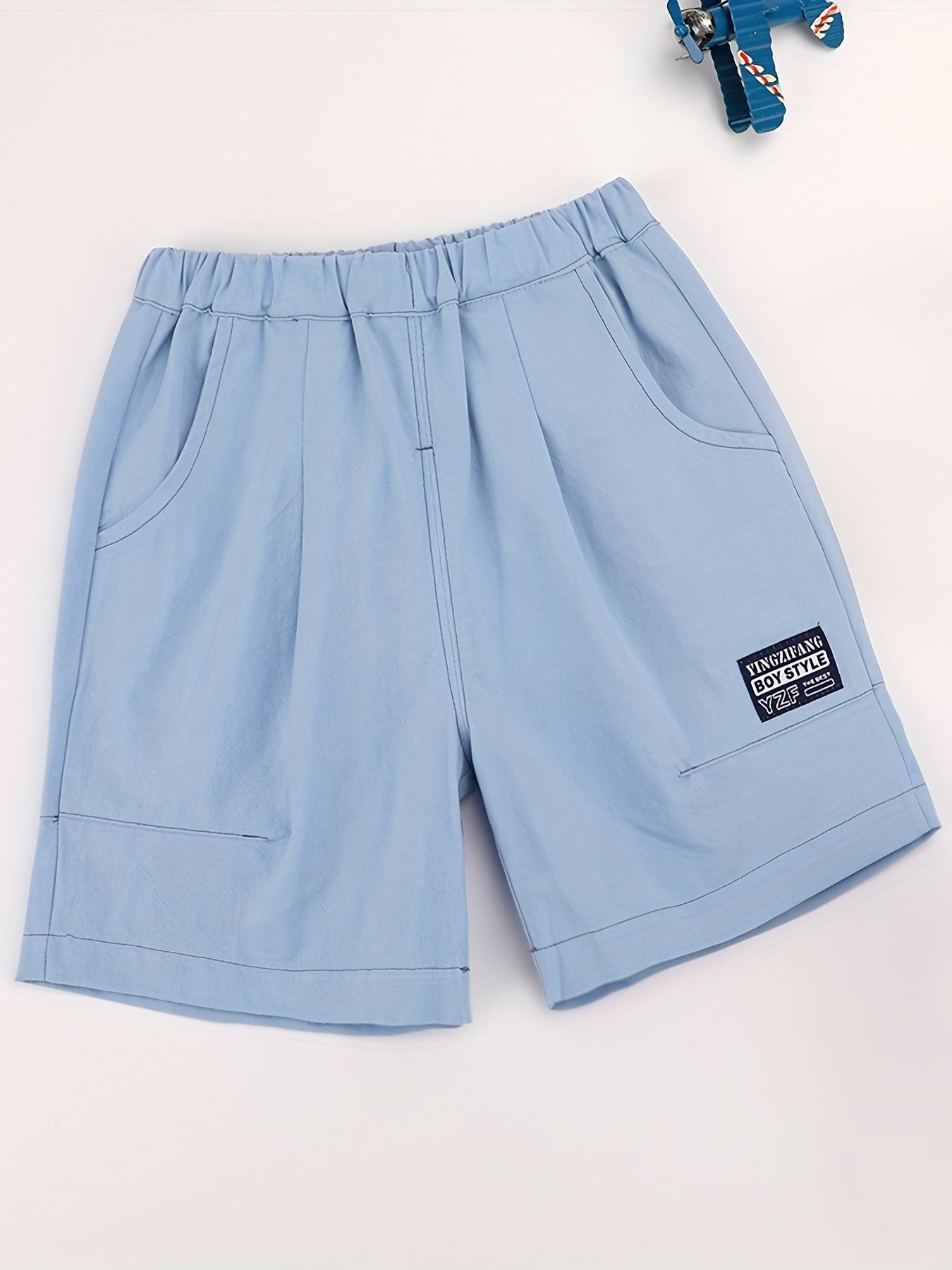 Boys Letter Print Comfortable Creative Shorts for Summer