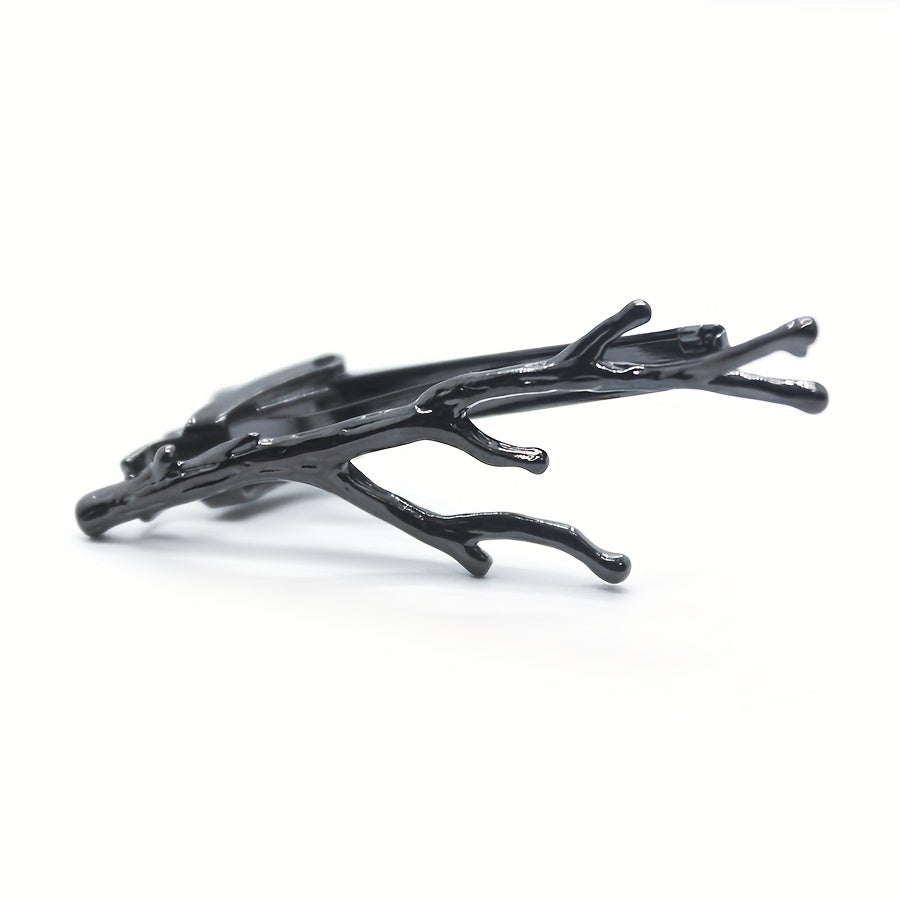 Tree Branch Shaped Tie Clip Gift For Men