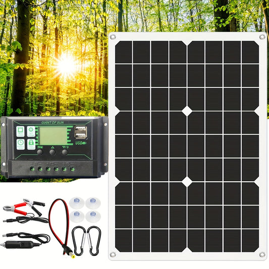 1pc Solar Panel for Charging Phone, RV Anywhere
