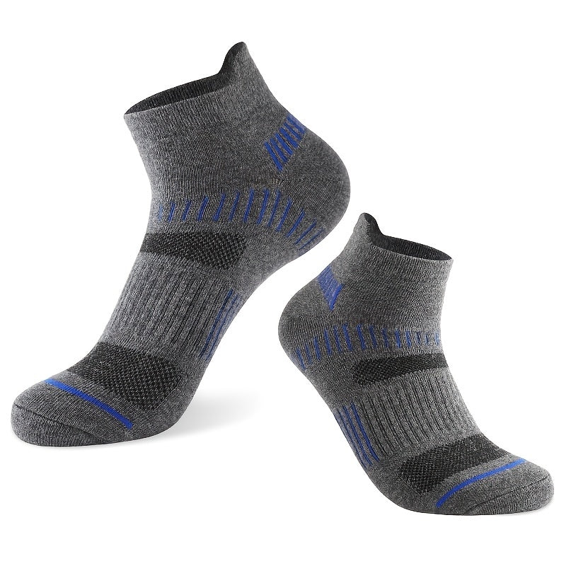 Men's Breathable Arch Support Ankle Socks for Sports
