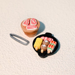 Dollhouse Mini BBQ Set for Toy House Decor