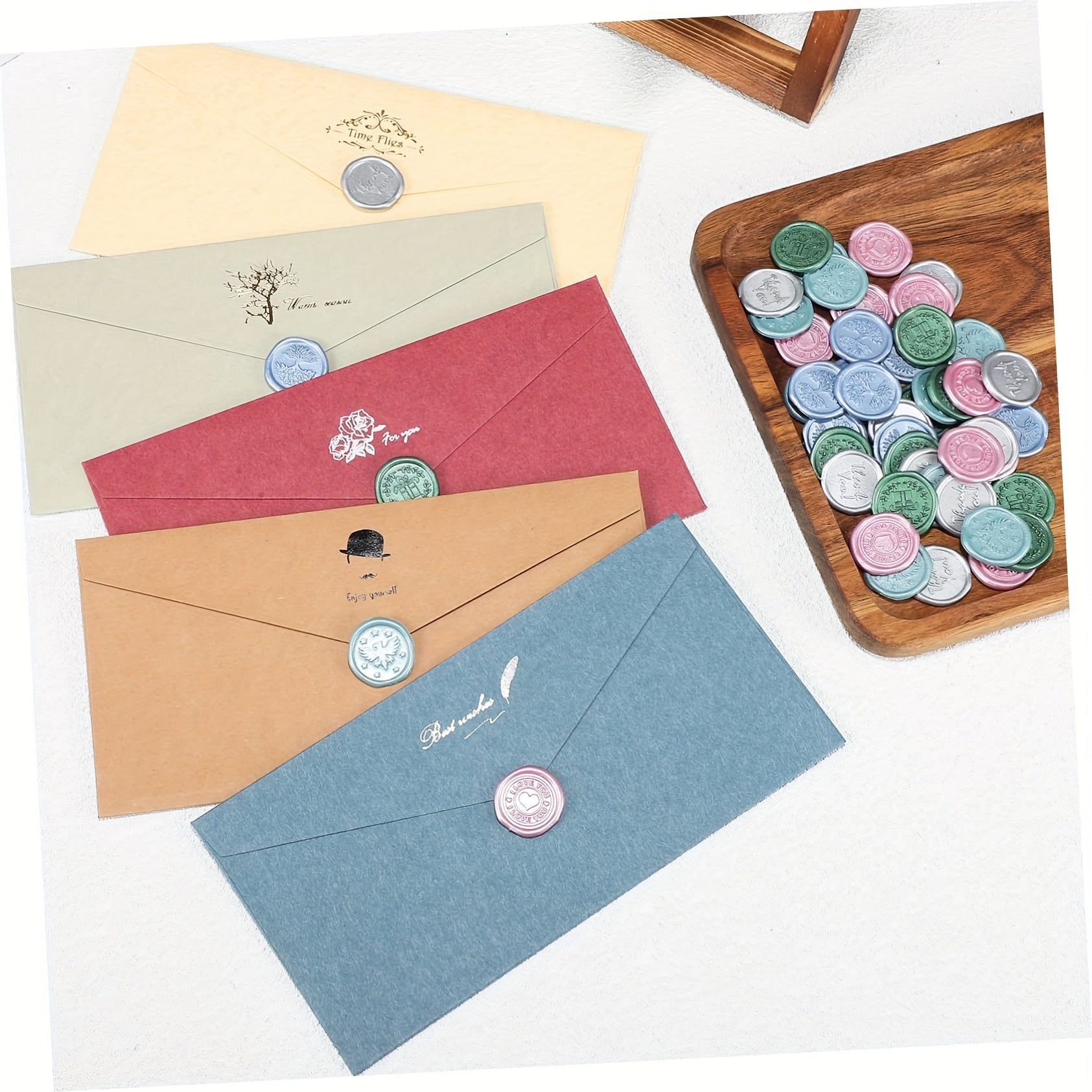 Fire Paint Wax Seal Sticker Gift Sticker Envelope Sticker
