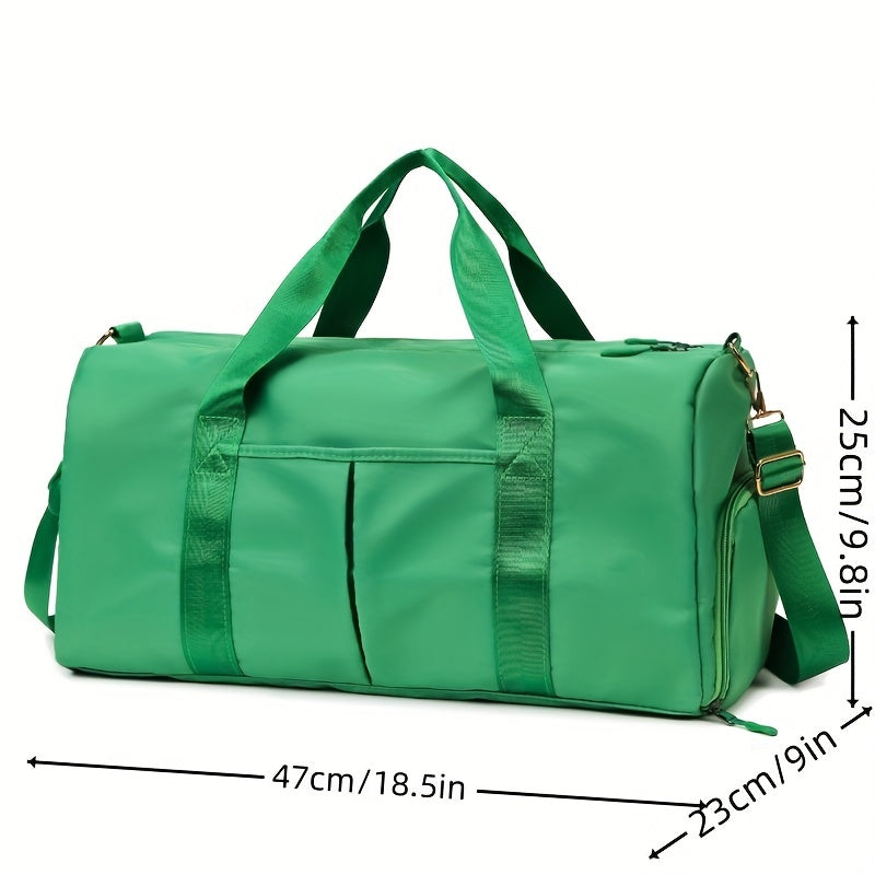Dry Wet Separation Travel Bag with Shoe Compartment