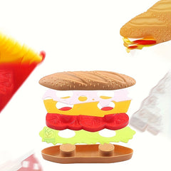 Burger Assembly Set Toy for Kids' Theater