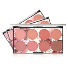8 Colors Blush Set Natural Redness Matte Pearlescent Skin-friendly