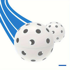 6pcs Outdoor Pickleballs High Bouncy & Durable