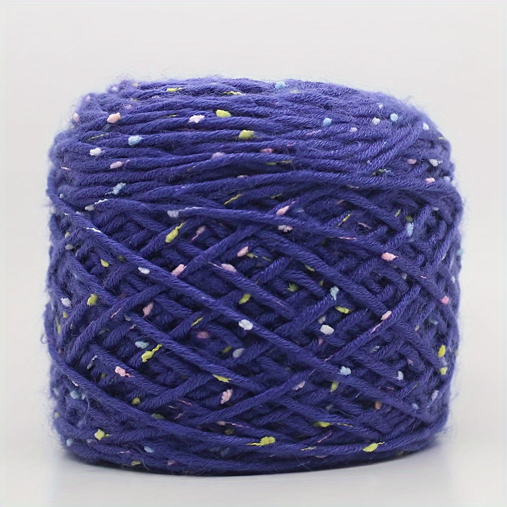 2pcs Dot Mohair Yarn Soft & Skin-friendly for Crocheting