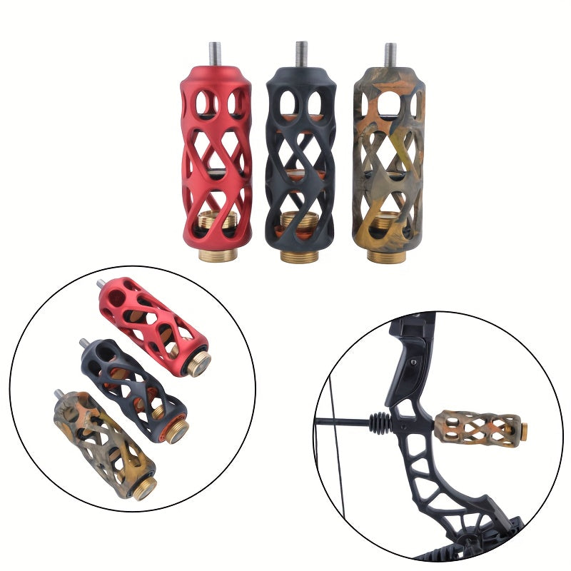 Archery Aluminum Bow Stabilizer Vibration Reduction 10 16 Cm Damper