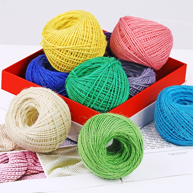 82ft Natural Jute String for Crafts DIY Picture Display Festive Twine