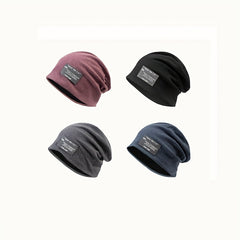Striped Knit Slouchy Beanies for Women & Men Lightweight Hat