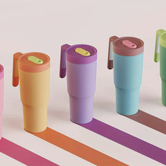 1200ml Stainless Steel Water Bottle with Handle - Leakproof