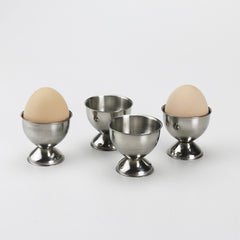 Stainless Steel Egg Cup Round Egg Holders Mini Egg Tray