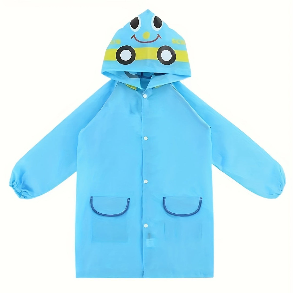Boys Cartoon Animal Pattern Raincoat Kids Stylish Waterproof Clothes
