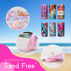 Bohemian Printed Beach Towel Quick Drying & Ultra Absorbent