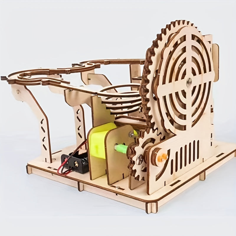 DIY Science Invention Track Ball Building Blocks