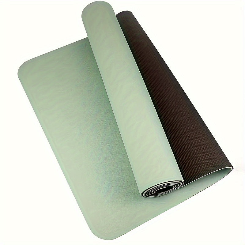 Non Slip TPE Yoga Mat 6MM Thickness Fitness Mat