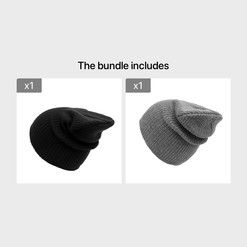 Soft Winter Beanie Hat for Men Women