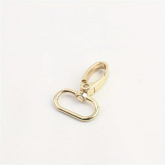 10PCS 25mm Metal Swivel Lobster Clasp Bag Strap Hook Buckles DIY Snap Hooks
