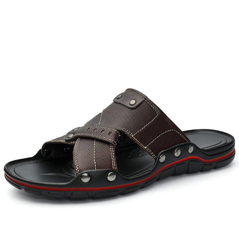 Men's Lightweight Slides Slippers House Shoes Comfortable Non Slip Sandals