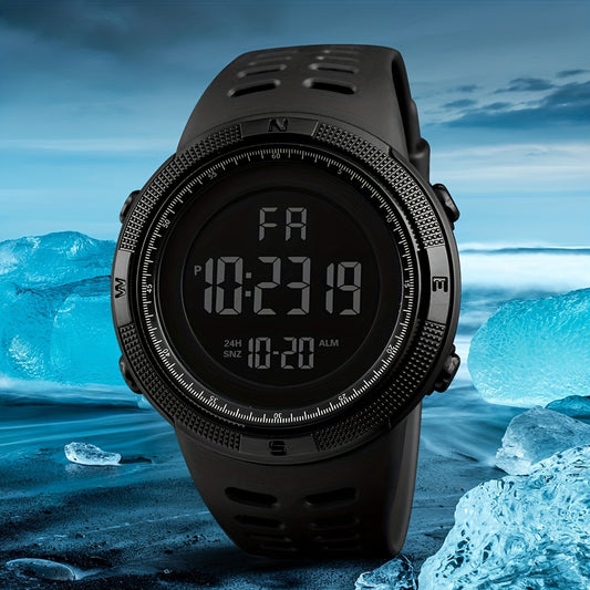 Men's Chronograph Electronic Watch Outdoor Sports Alarm Clock