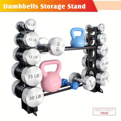 5-Layer Dumbbell Rack Weight Storage Organizer Max 317.51KG