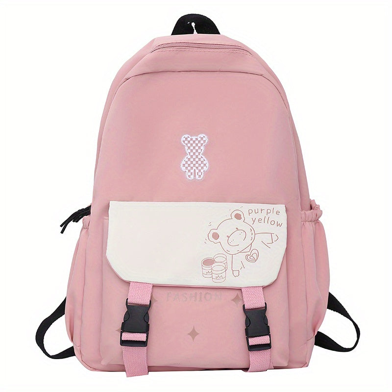 Large Capacity Backpack with Adjustable Strap