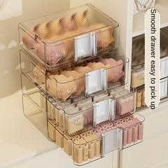 3-in-1 Underwear Panties Socks Storage Box