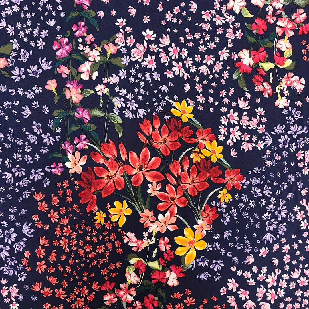 Artificial Cotton Fabric Diy Clothes Pants Dress Fabric 1yard