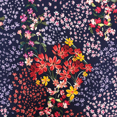 Artificial Cotton Fabric Diy Clothes Pants Dress Fabric 1yard