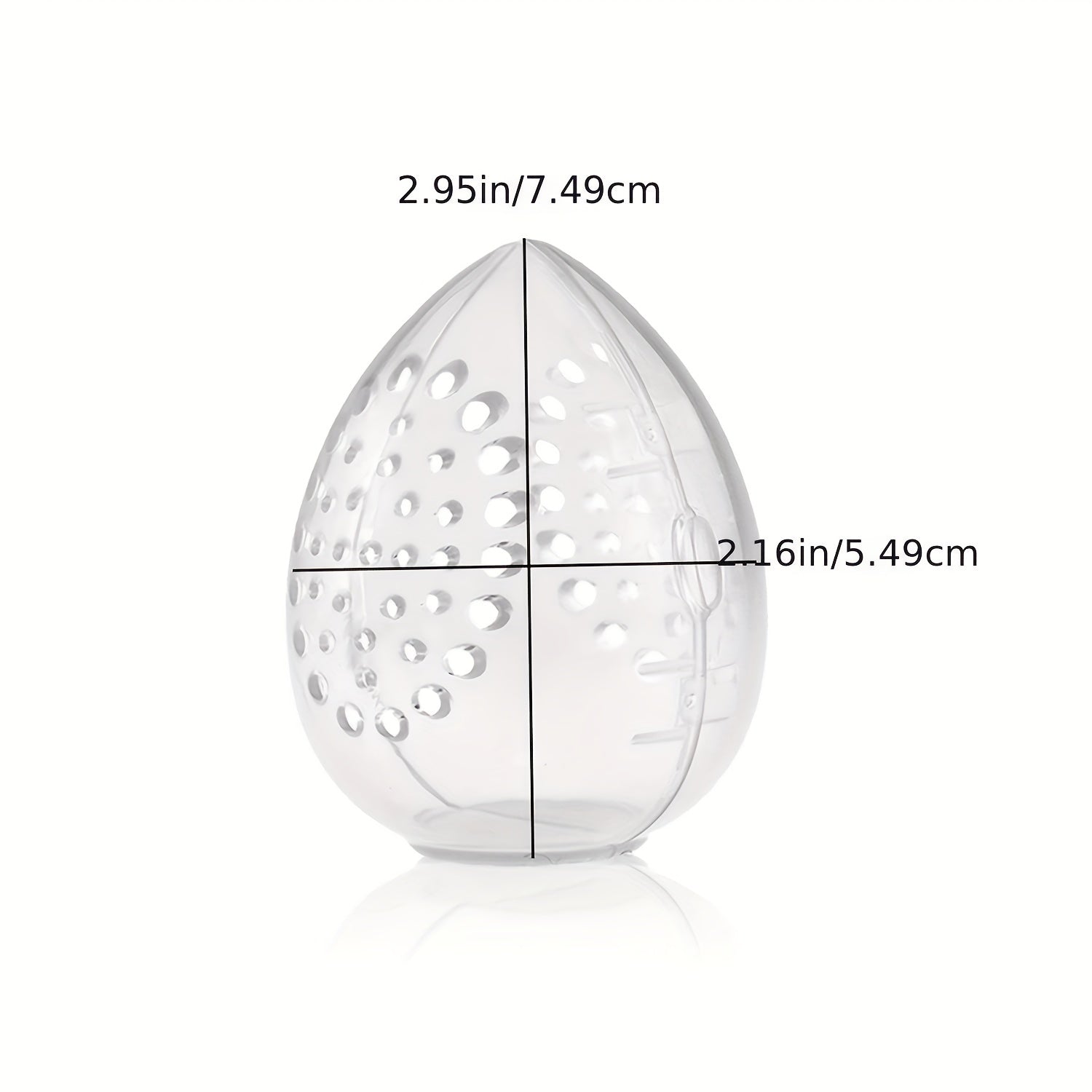 4pcs Makeup Sponge Case Protective Container Cosmetic Egg Storage Cases