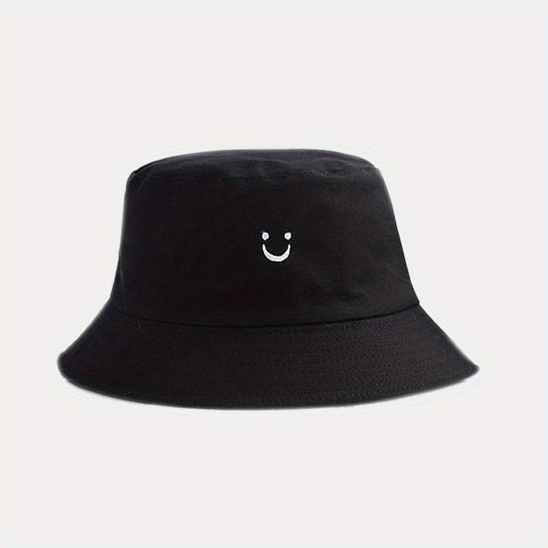 Versatile Bucket Hat With Double Sided Faces Sun Hat