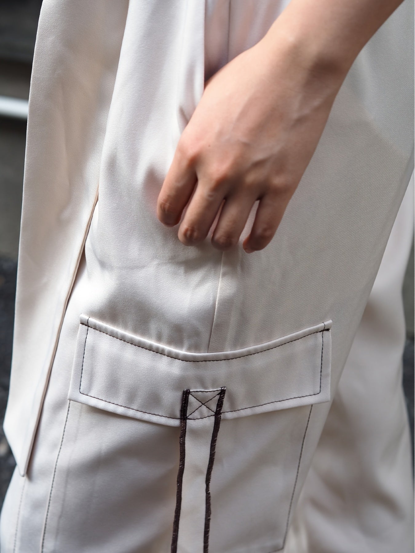  Casual Pants Women's Plus Solid Wide Leg Cargo Trousers