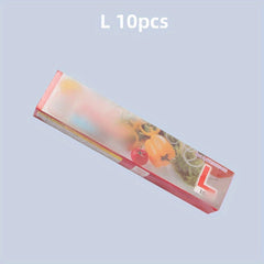 3pcs Clear Food Sealed Storage Bag Reusable Leakproof Vegetable And Fruit Fresh
