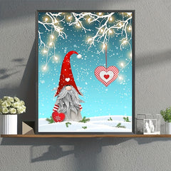 Gnome Man Canvas Painting Poster for Home Wall Decoration Art