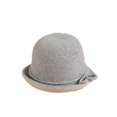 Women's Wool Fisherman Hat Solid Winter Warm