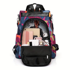 Camouflage Outdoor Backpack Women's Bag Oxford Cloth